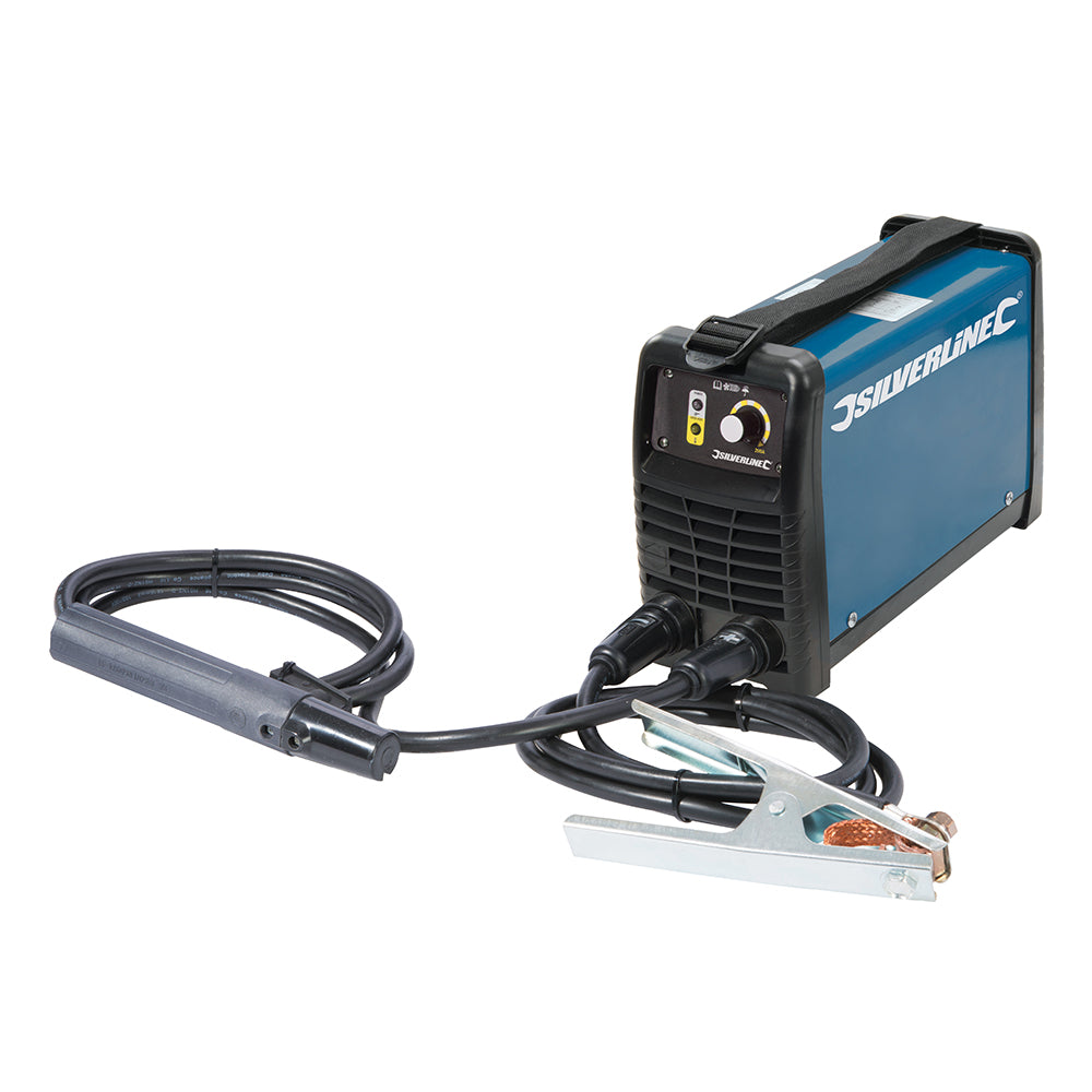 Silverline 200A MMA Inverter Arc Welder Kit 25 – 200A