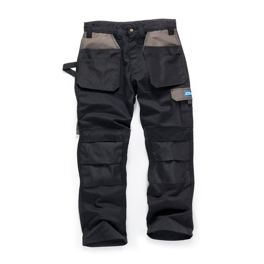 Tough Grit Holster Work Trousers Black 34R