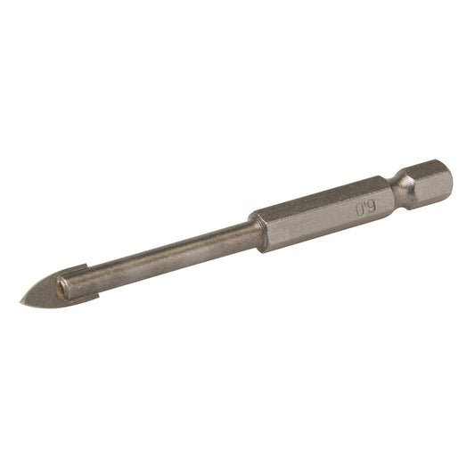 Silverline Tile & Glass Drill Bit Hex Shank 6mm