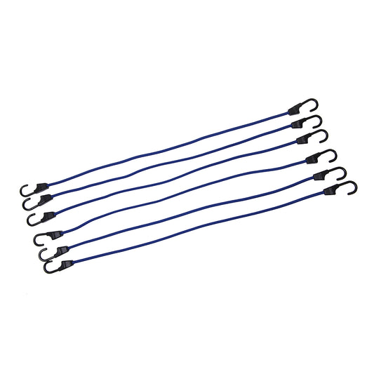 Silverline Bungee Cords 6pk 900mm