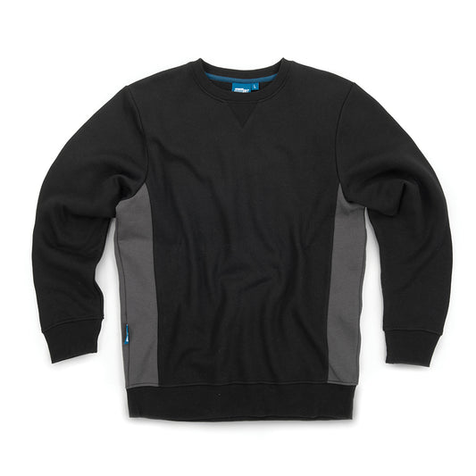 Tough Grit 2-Tone Sweatshirt Black / Charcoal XS