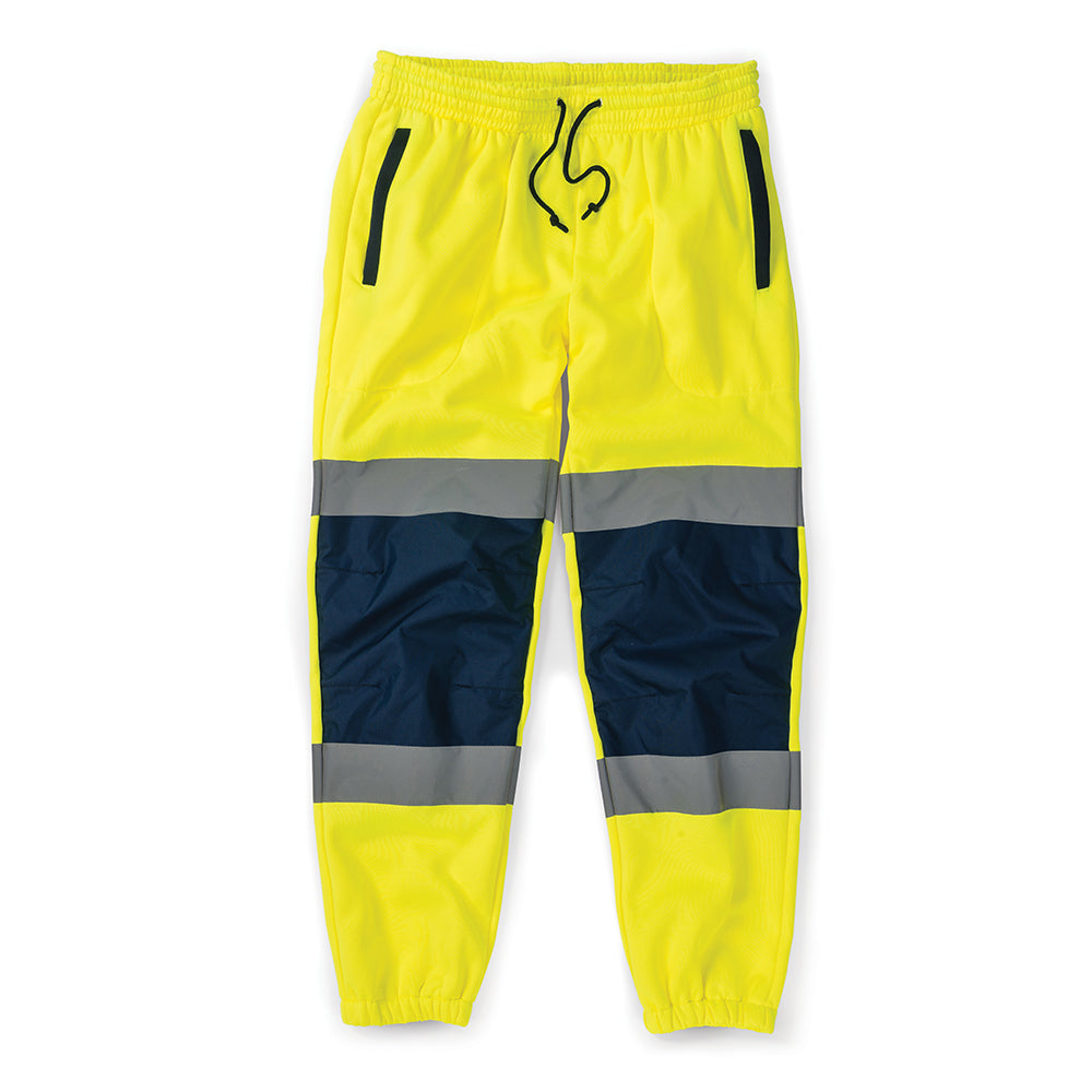 Tough Grit Hi-Vis 2-Tone Jogger Yellow/Navy XL