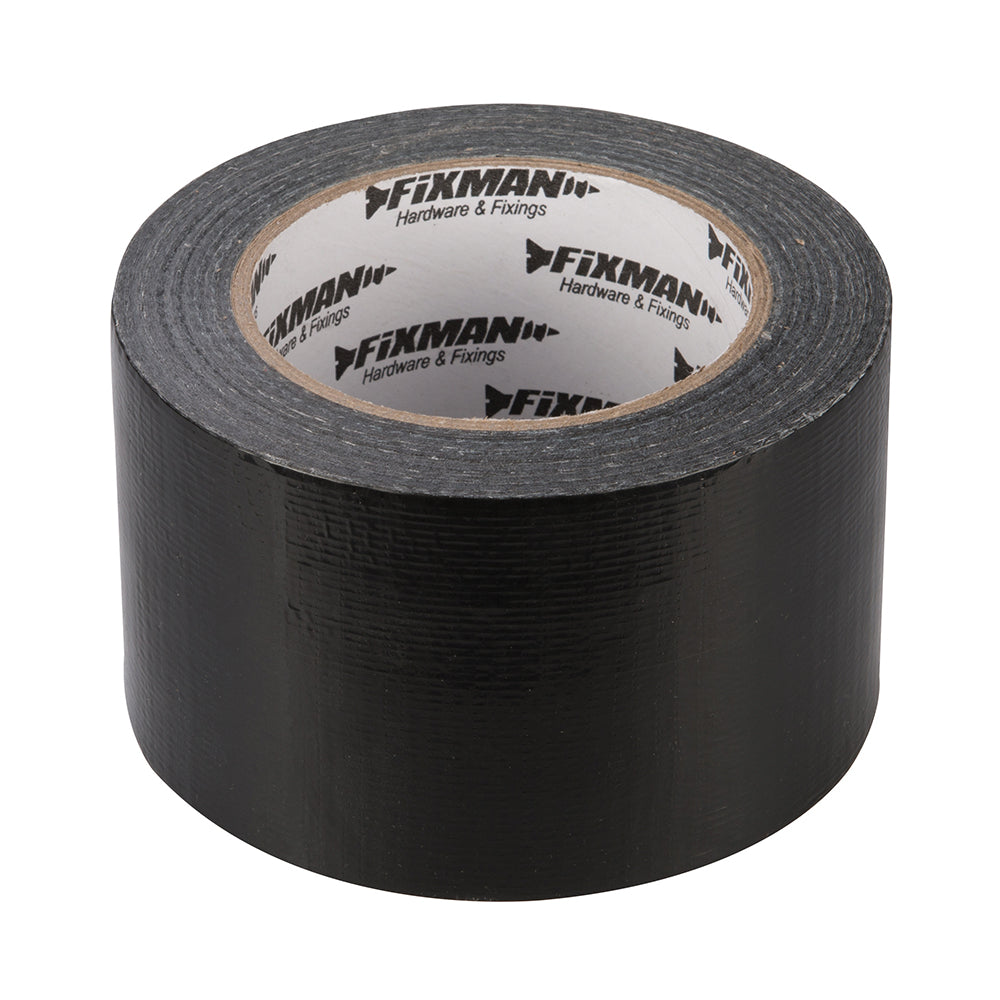 Fixman Heavy Duty Duct Tape 72mm x 50m Black