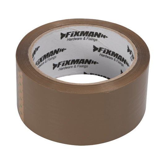 Fixman Packing Tape 48mm x 66m Brown