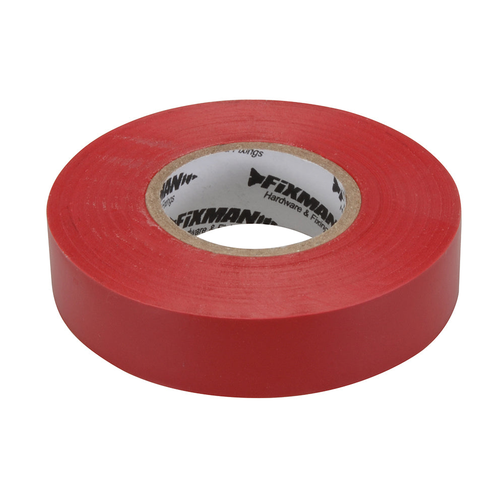 Fixman Insulation Tape 19mm x 33m Red