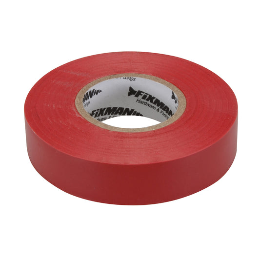 Fixman Insulation Tape 19mm x 33m Red