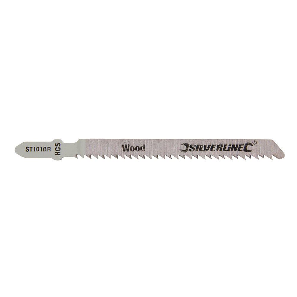 Silverline Jigsaw Blades for Wood 5pk ST101BR