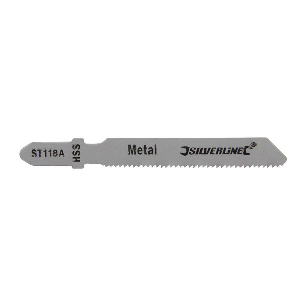 Silverline Jigsaw Blades for Metal 5pk ST118A