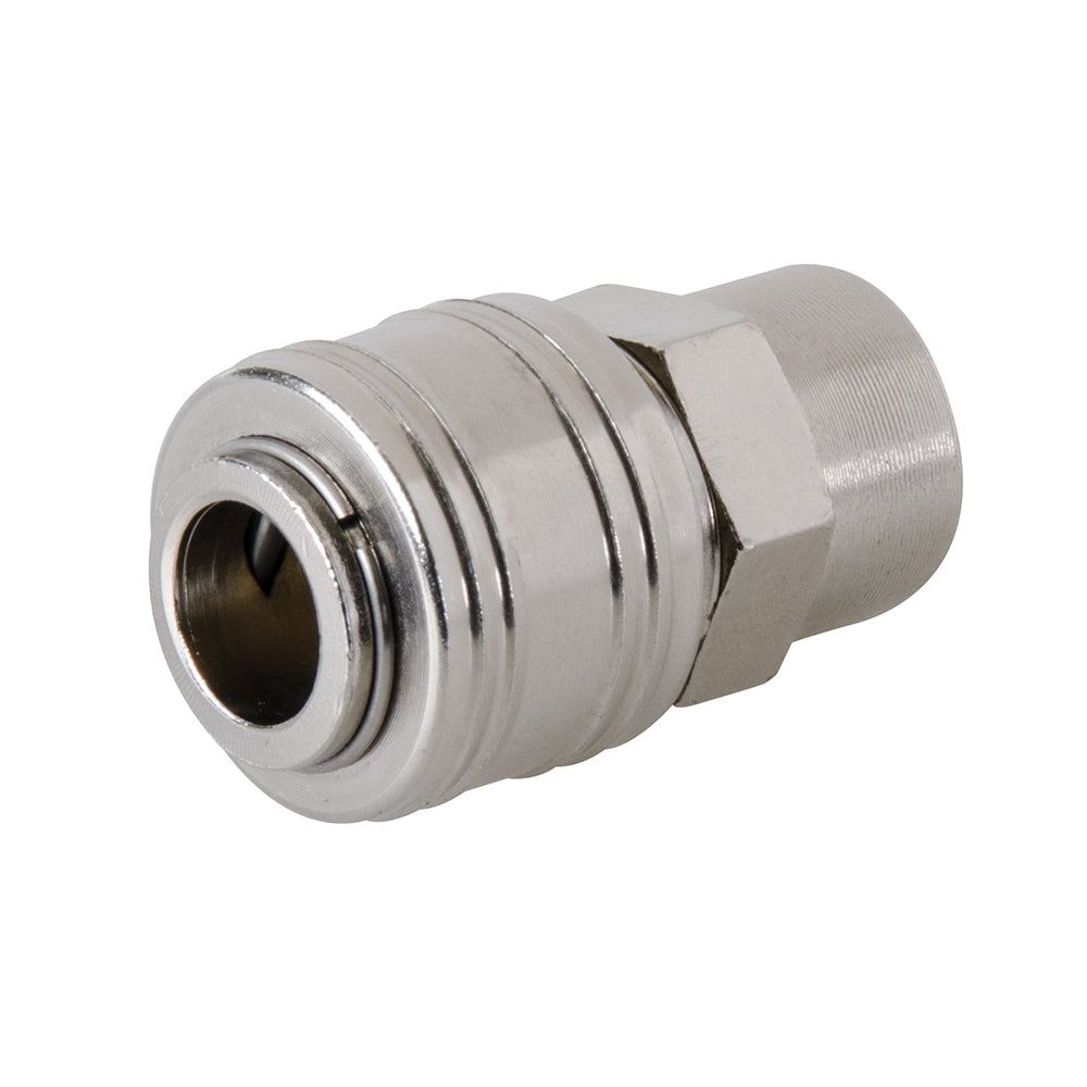 Silverline Euro Air Line Female Thread Quick Coupler 1/4" BSP