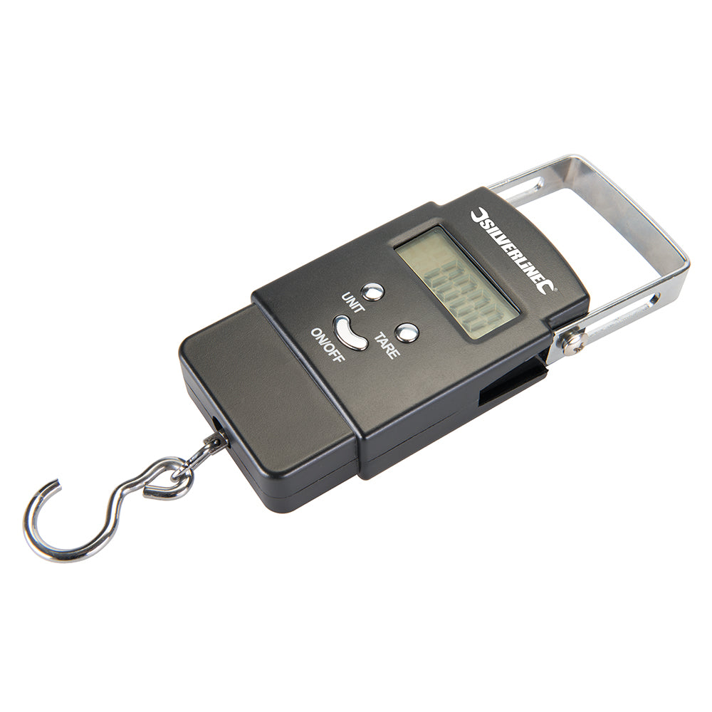 Silverline Electronic Pocket Balance 50kg