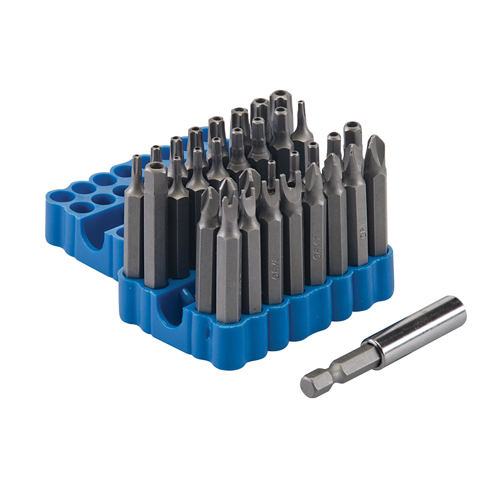 Silverline Security Bit Set 33pce 50mm