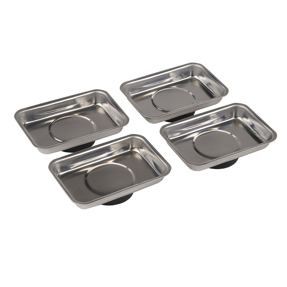 Silverline Magnetic Tray Set 4pce 95 x 65mm