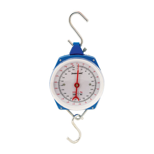 Silverline Hanging Scales Heavy Duty 200kg