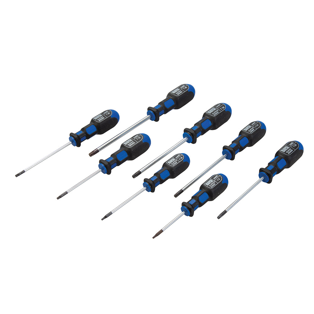 King Dick Screwdriver Set 8pce T9 - T40