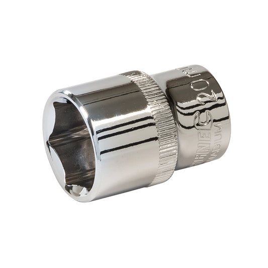 Silverline Socket 1/2" Drive 6pt Metric 20mm