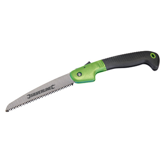 Silverline Tri-Cut Folding Saw 180mm Blade