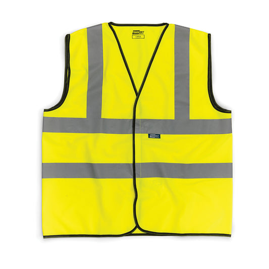 Tough Grit Hi-Vis Vest Yellow L