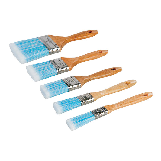 Silverline Synthetic Brush Set 5pce 19, 25, 40, 50 & 75mm