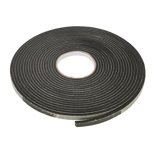 Fixman Self-Adhesive EVA Foam Gap Seal 3 - 8mm / 10.5m Black