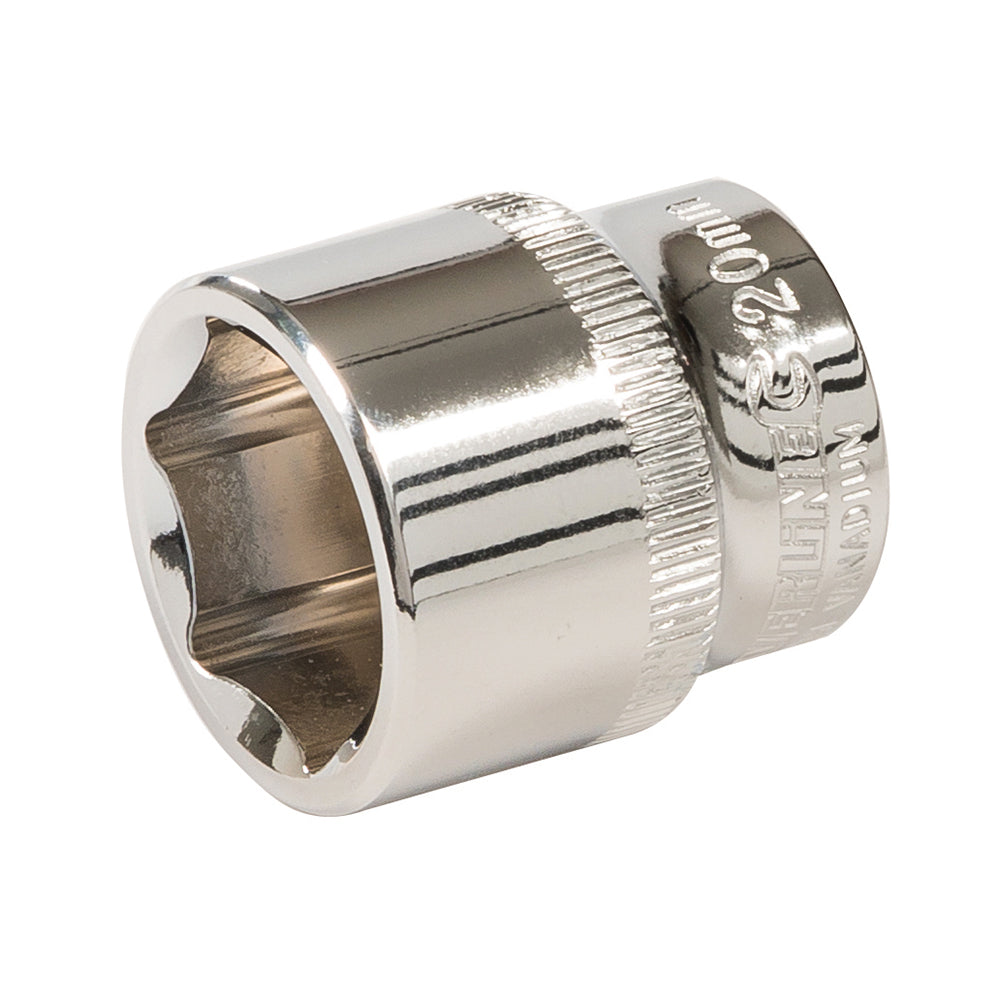 Silverline Socket 3/8" Drive 6pt Metric 20mm