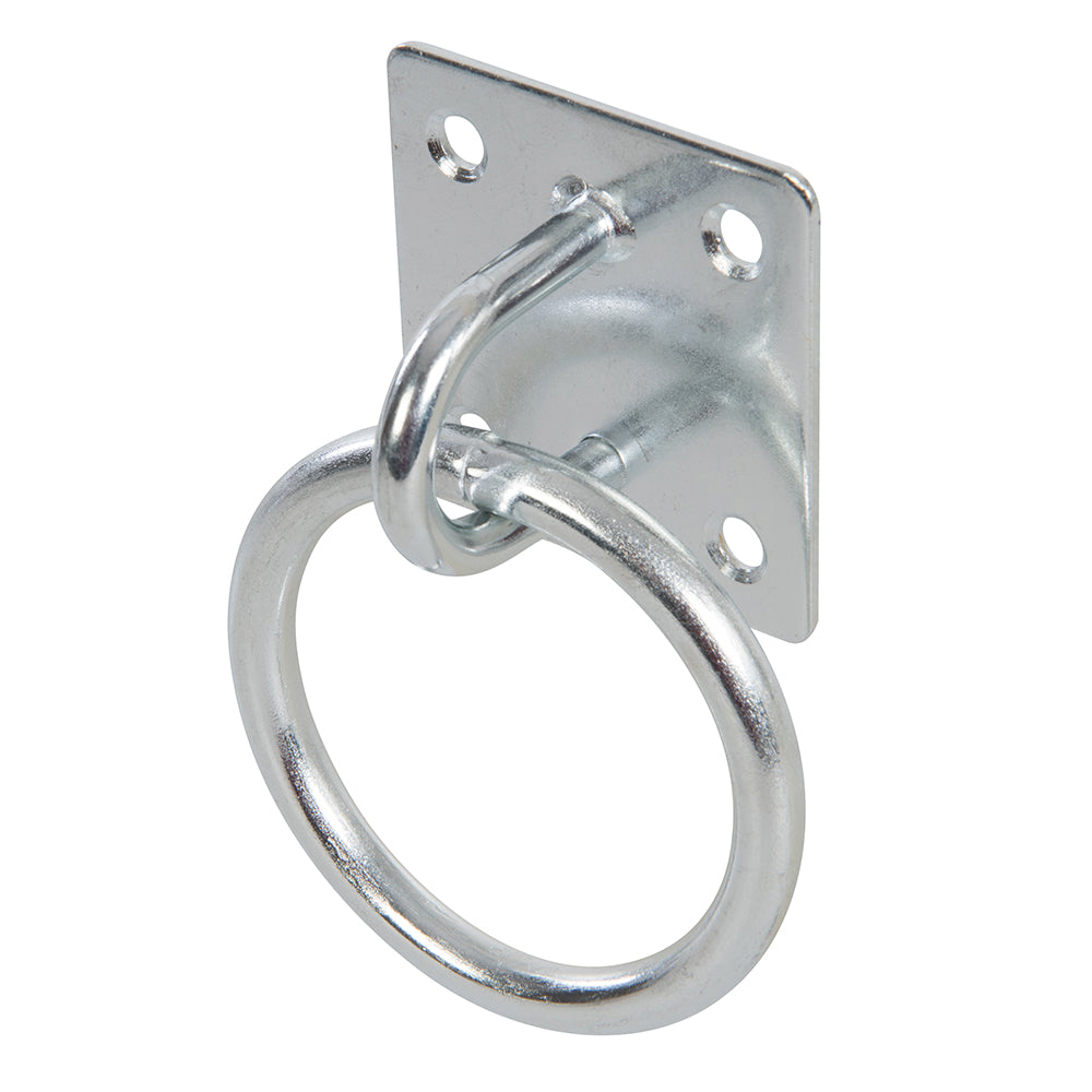 Fixman Chain Plate Electro Galvanised Ring 50mm x 50mm