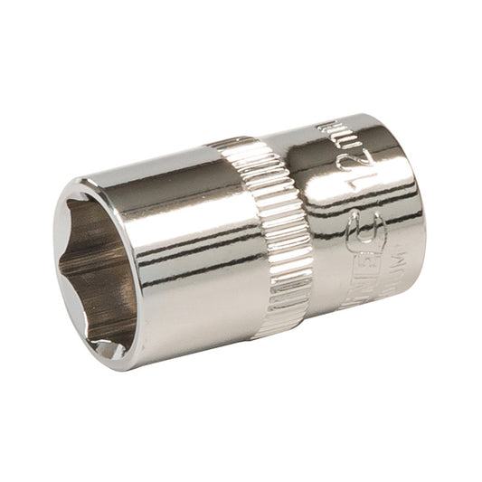 Silverline Socket 3/8" Drive 6pt Metric 12mm