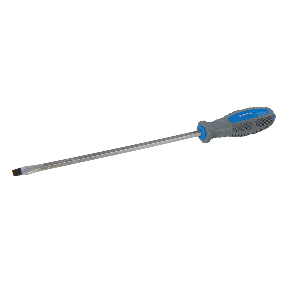 Silverline Hammer-Through Screwdriver Slotted 8 x 250mm