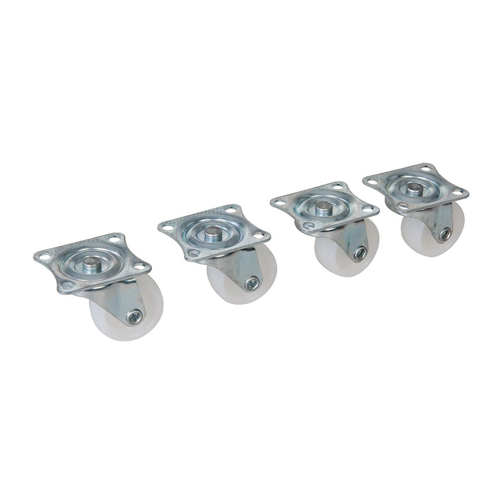 Fixman Light Duty Swivel Castors 4pk 31mm