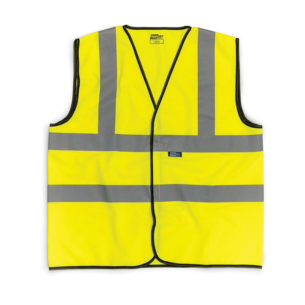 Tough Grit Hi-Vis Vest Yellow M