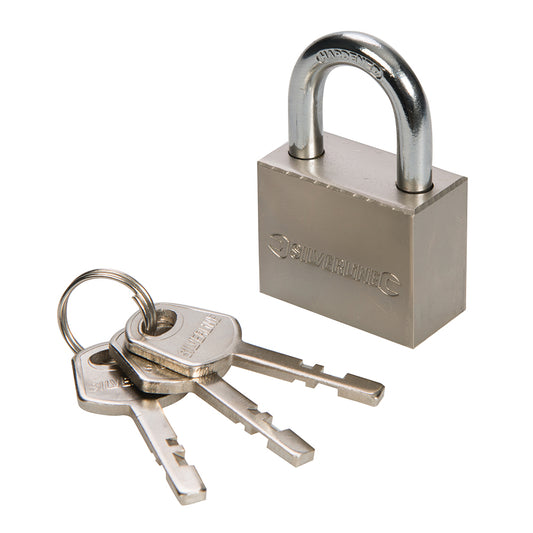 Silverline Steel Padlock 40mm