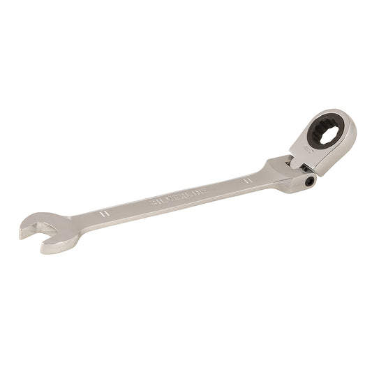 Silverline Flexible Head Ratchet Spanner 11mm