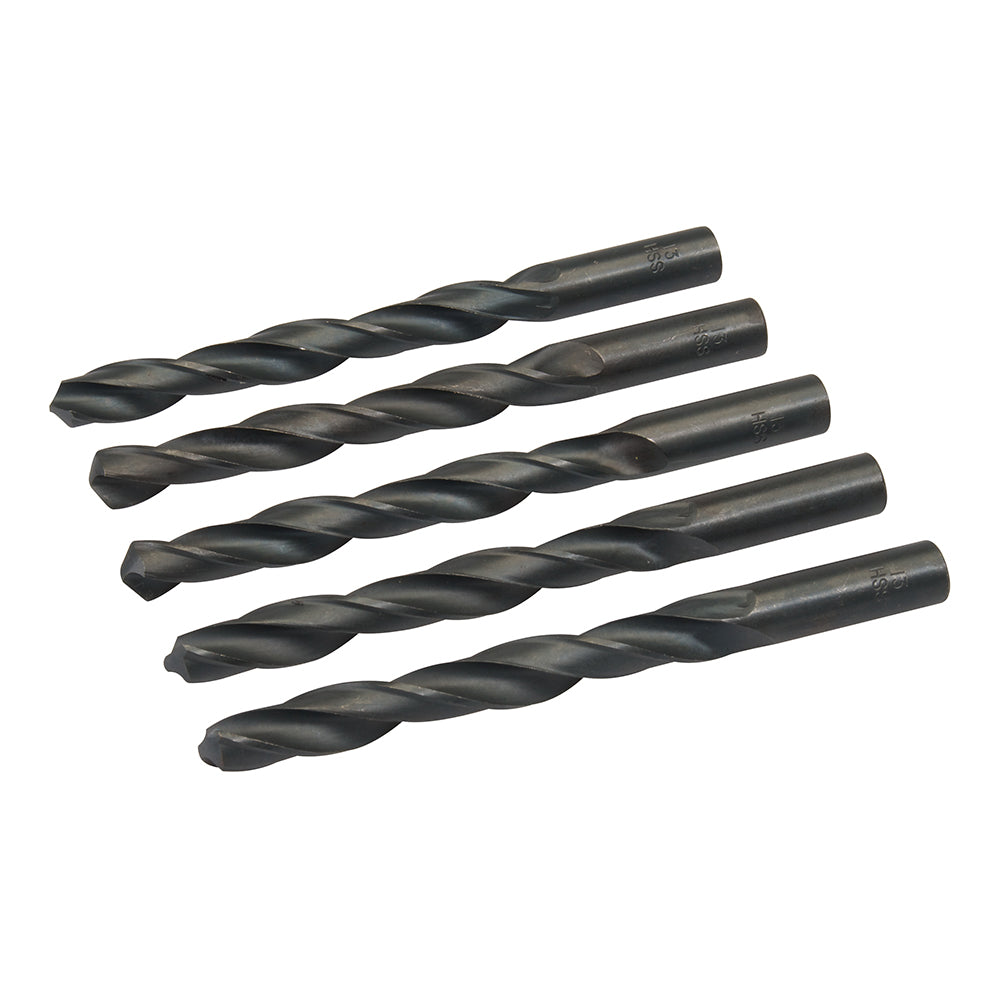 Silverline Metric HSS-R Jobber Bits 5pk 13.0mm