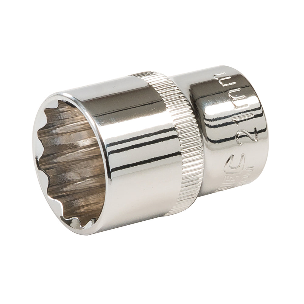 Silverline Socket 1/2" Drive 12pt Metric 21mm