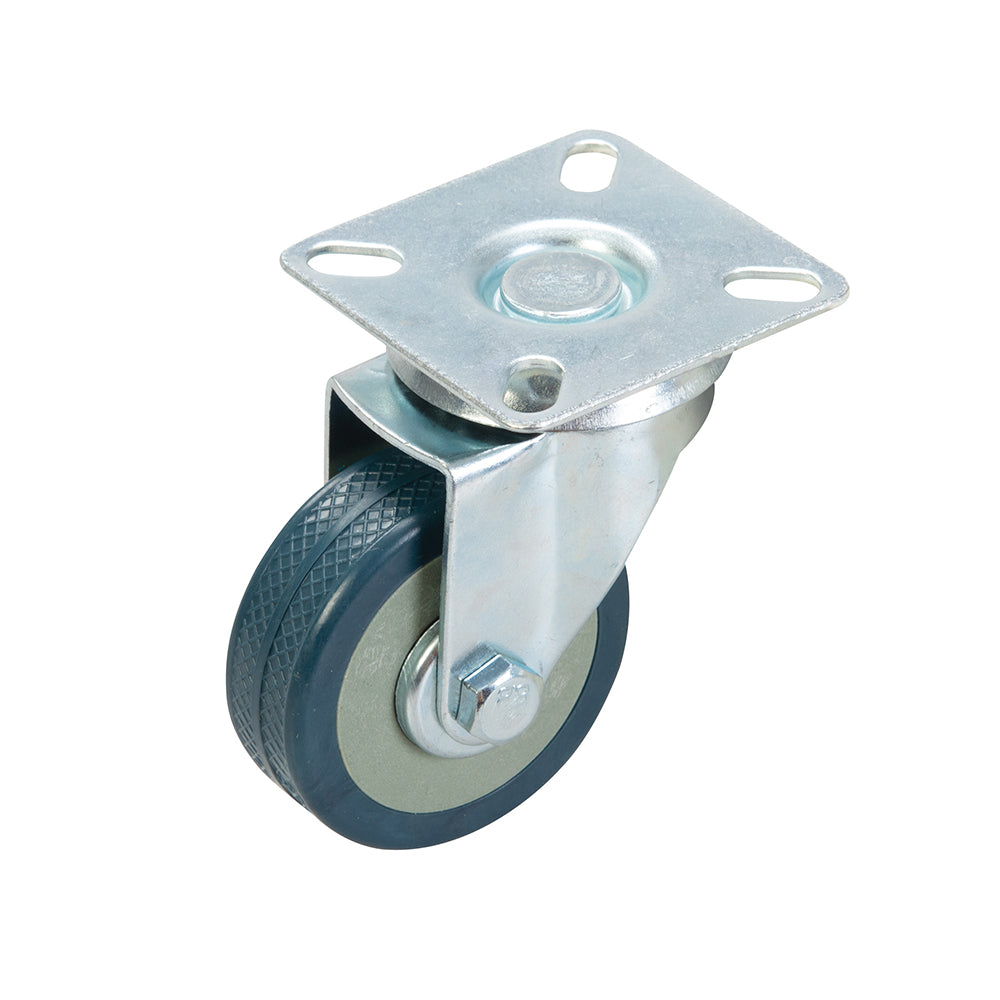 Fixman Swivel Rubber Castor 50mm 50kg