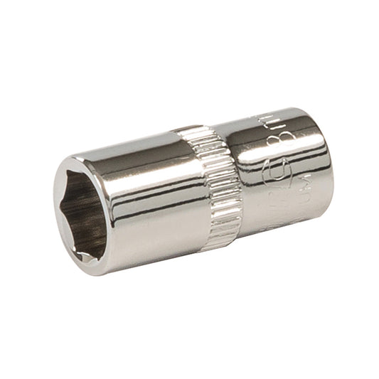 Silverline Socket 1/4" Drive 6pt Metric 8mm