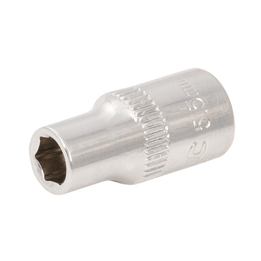 Silverline Socket 1/4" Drive 6pt Metric 5.5mm