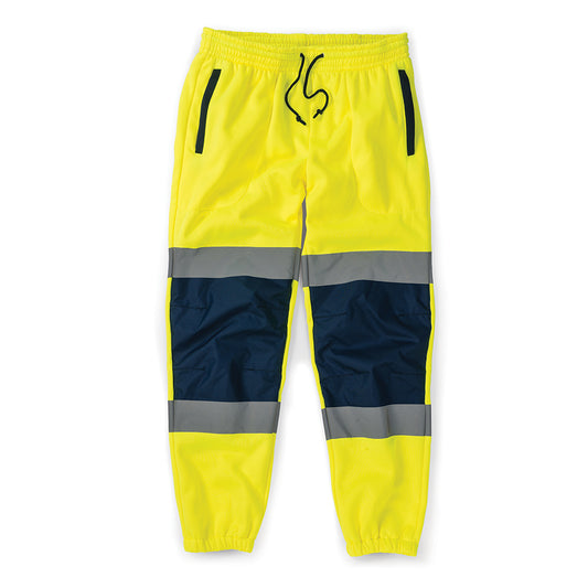 Tough Grit Hi-Vis 2-Tone Jogger Yellow/Navy M