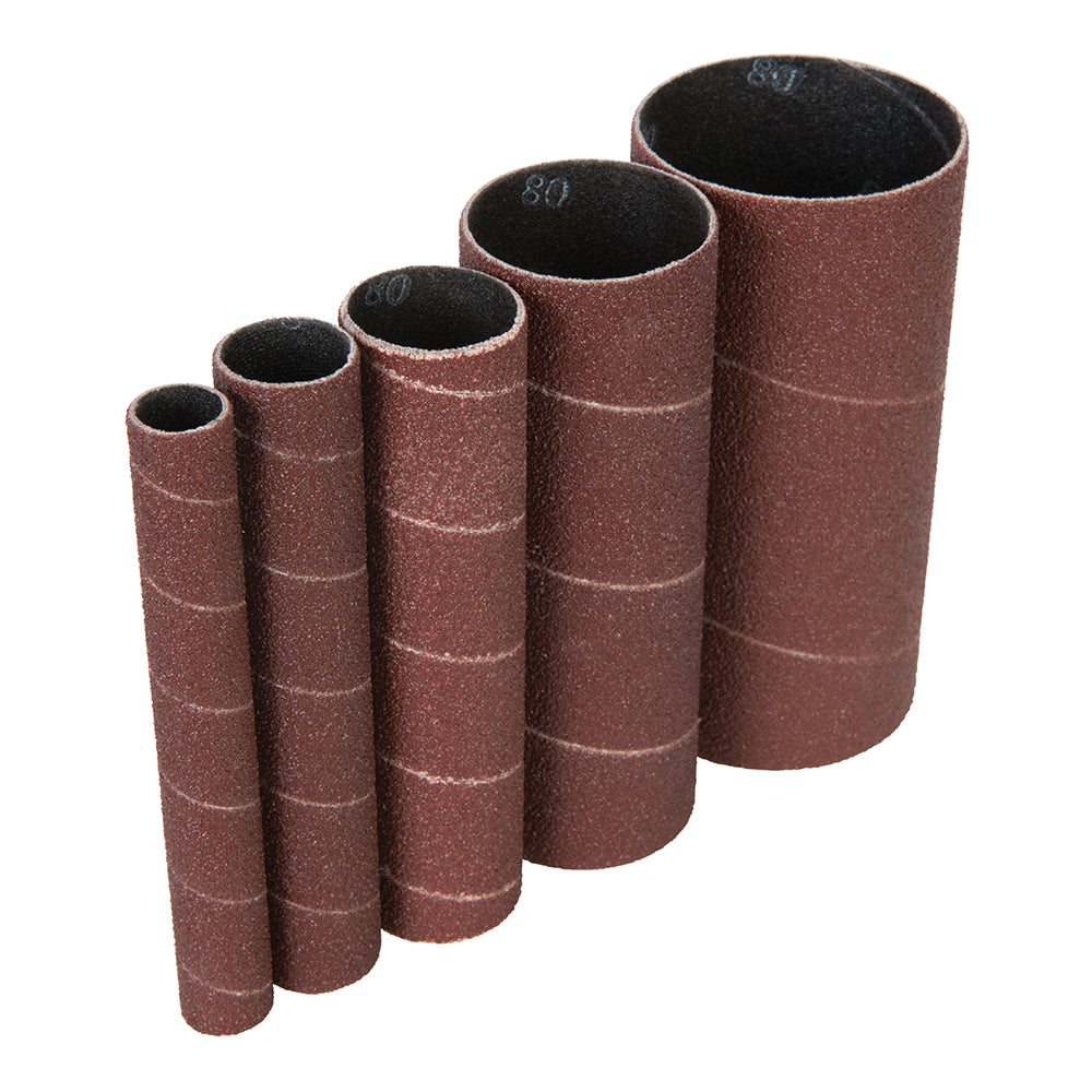 Triton Aluminium Oxide Sanding Sleeves 5pce TSPSS80G5PK Sanding Sleeves 5pce 80G