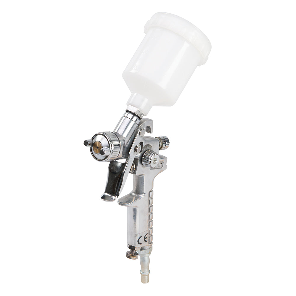 Silverline Gravity Feed HVLP Spray Gun 100ml