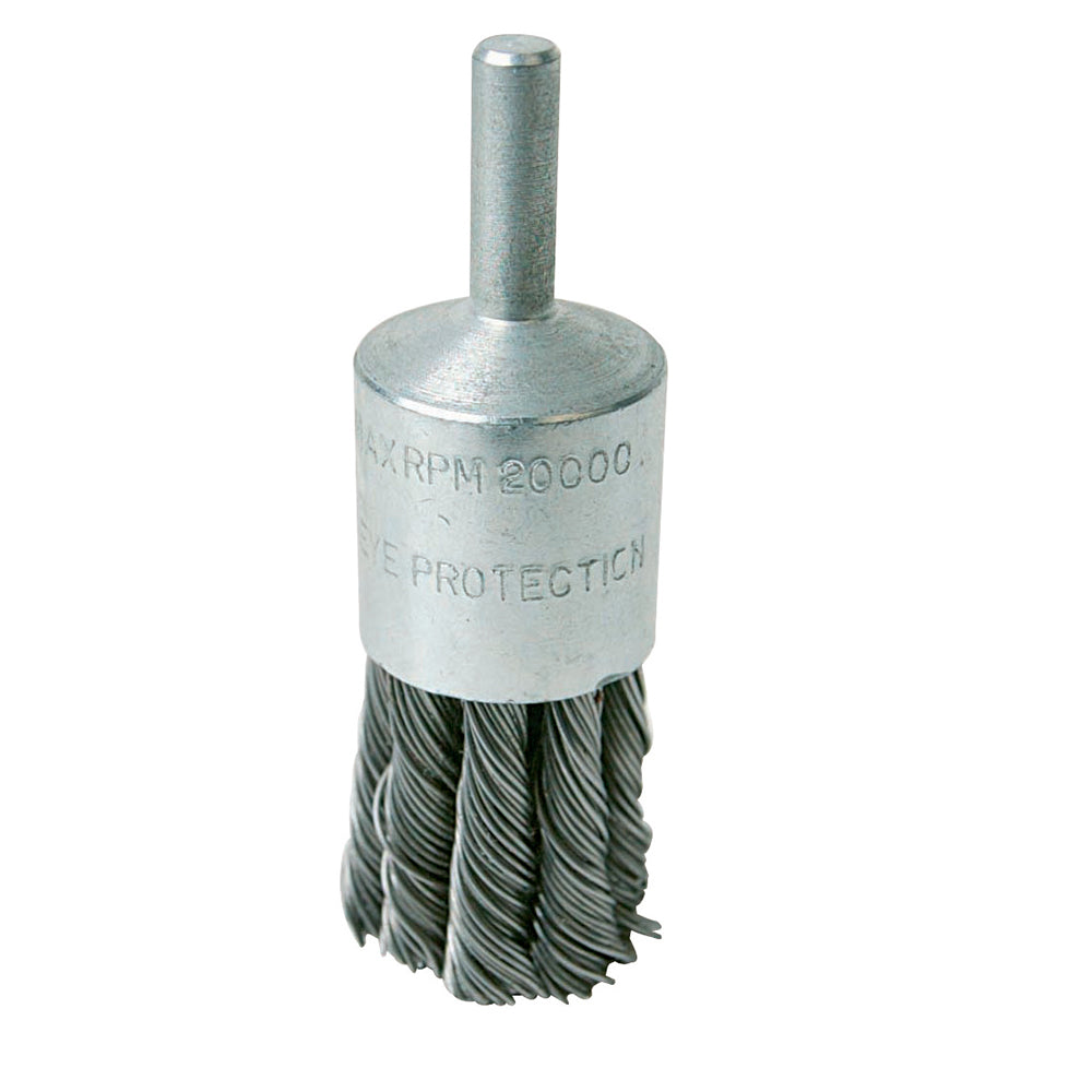 Silverline Steel End Twist Brush 22mm