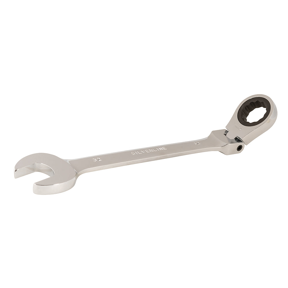 Silverline Flexible Head Ratchet Spanner 32mm