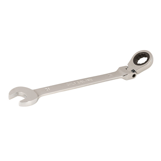 Silverline Flexible Head Ratchet Spanner 21mm