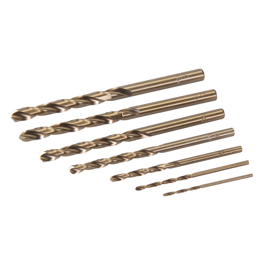 Silverline Cobalt Drill Bit Set 7pce 1.5 - 6mm