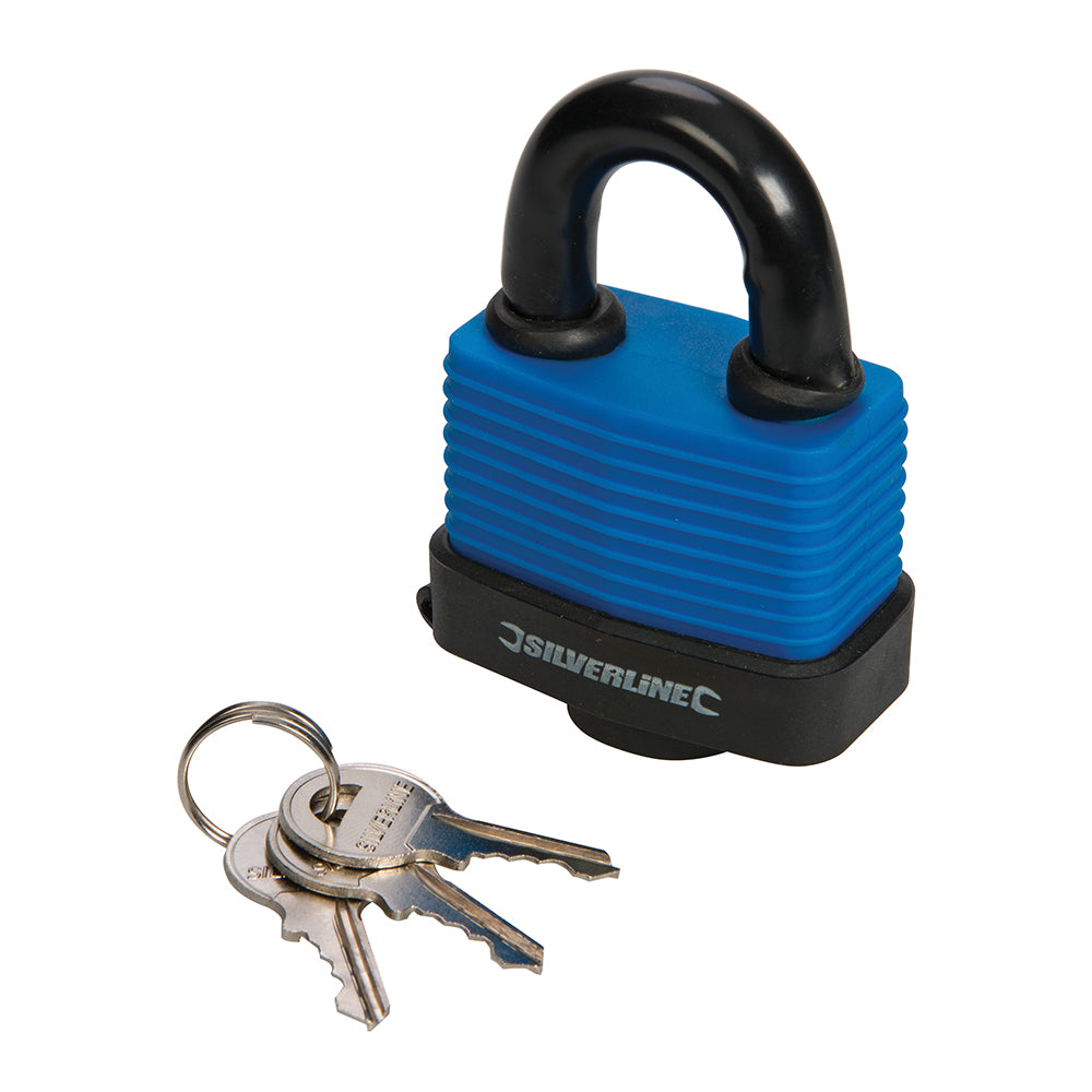 Silverline Weather-Resistant Padlock 60mm