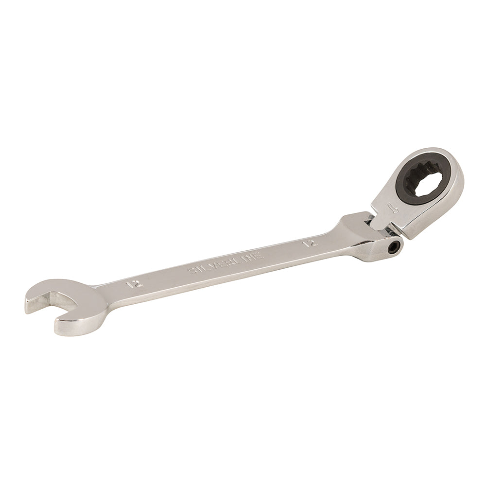 Silverline Flexible Head Ratchet Spanner 12mm