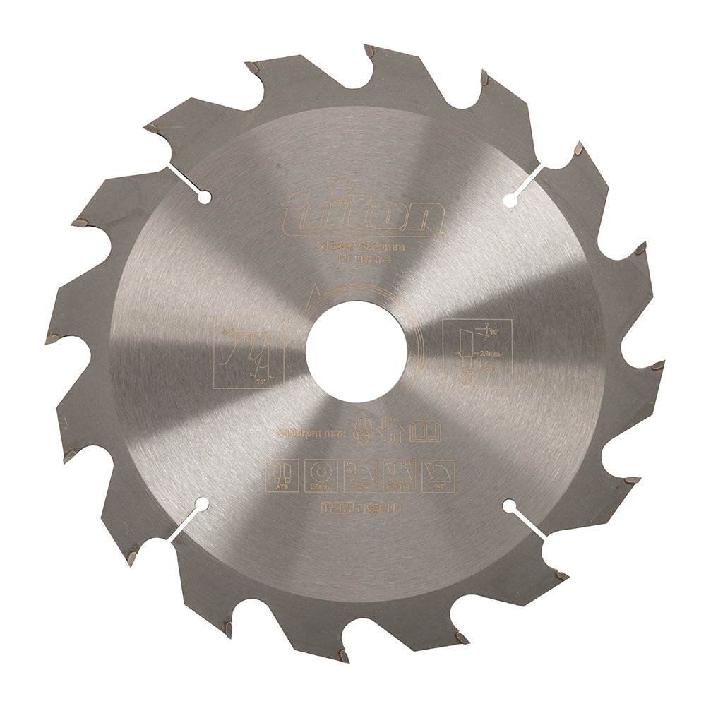 Triton Construction Saw Blade 184 x 30mm 16T