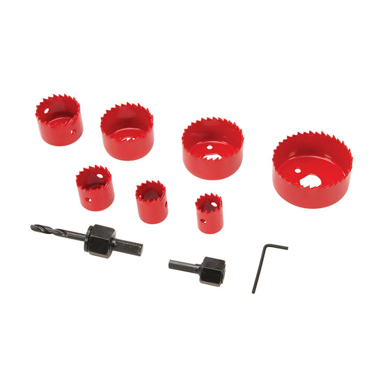 Silverline Holesaw Kit 11pce 21 - 64mm Dia