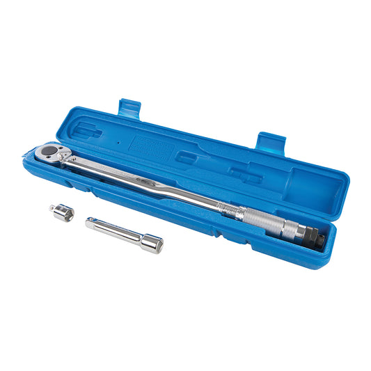 Silverline Torque Wrench 28 - 210Nm 1/2" Drive