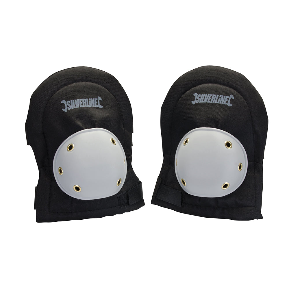 Silverline Hard Cap Knee Pads Adjustable