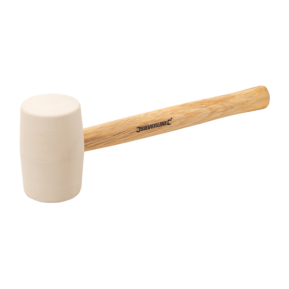 Silverline White Rubber Mallet 16oz (454g)